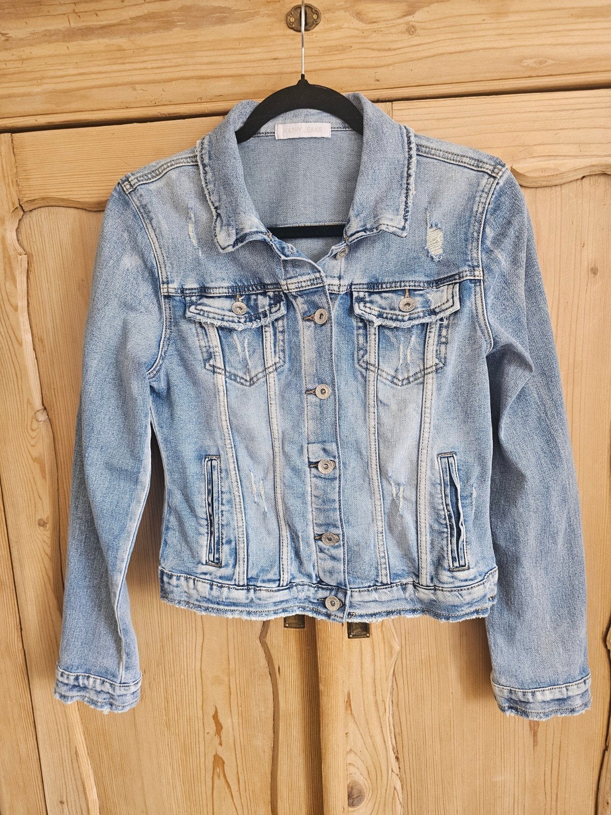 Nieuw - Kathy Jeans spijkerjasje maat M, Maat 38/40 (M), Nieuw, Ophalen of Verzenden, Kathy Jeans