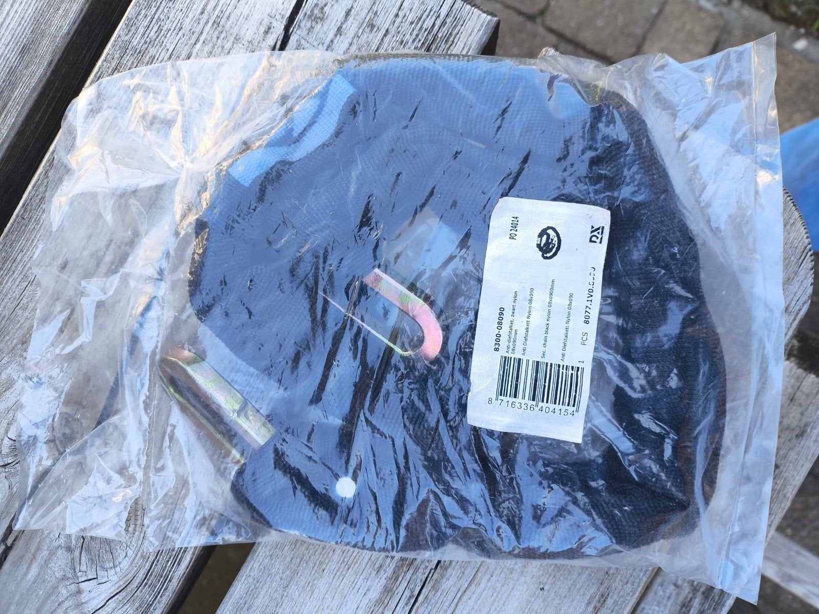Anti-diefstal ketting met beschermhoes (zonder slot), Ophalen of Verzenden, Nieuw