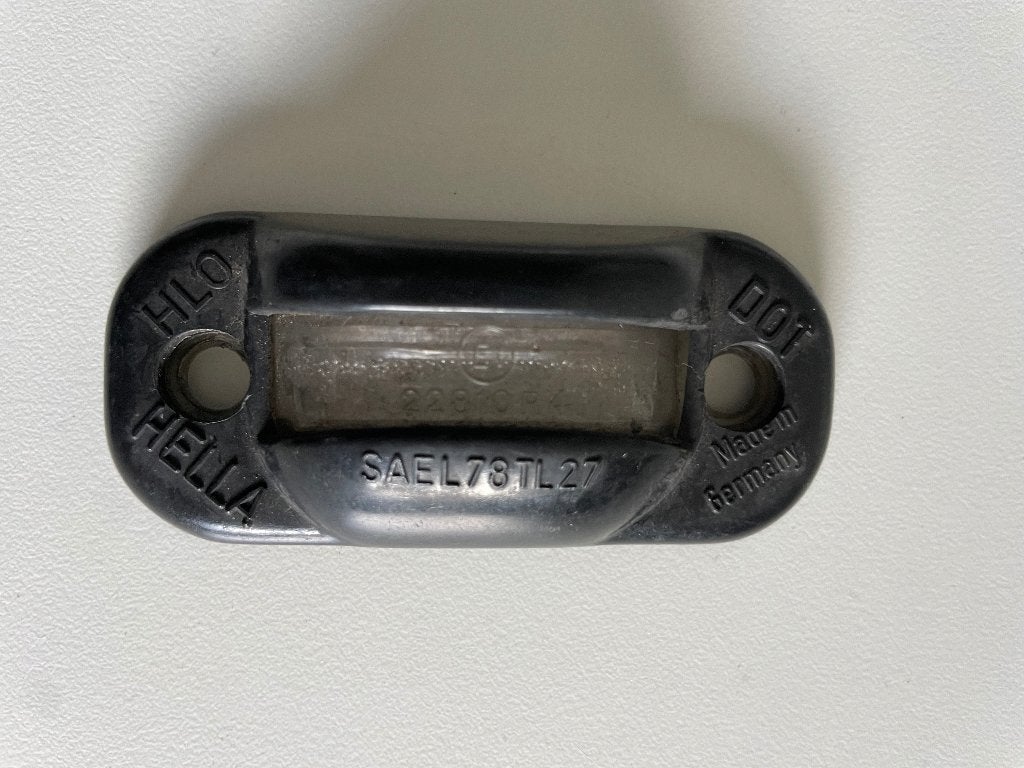 VW Golf / Jetta 2 kenteken verlichting kapje, Auto-onderdelen, Ophalen of Verzenden, Gereviseerd, Volkswagen