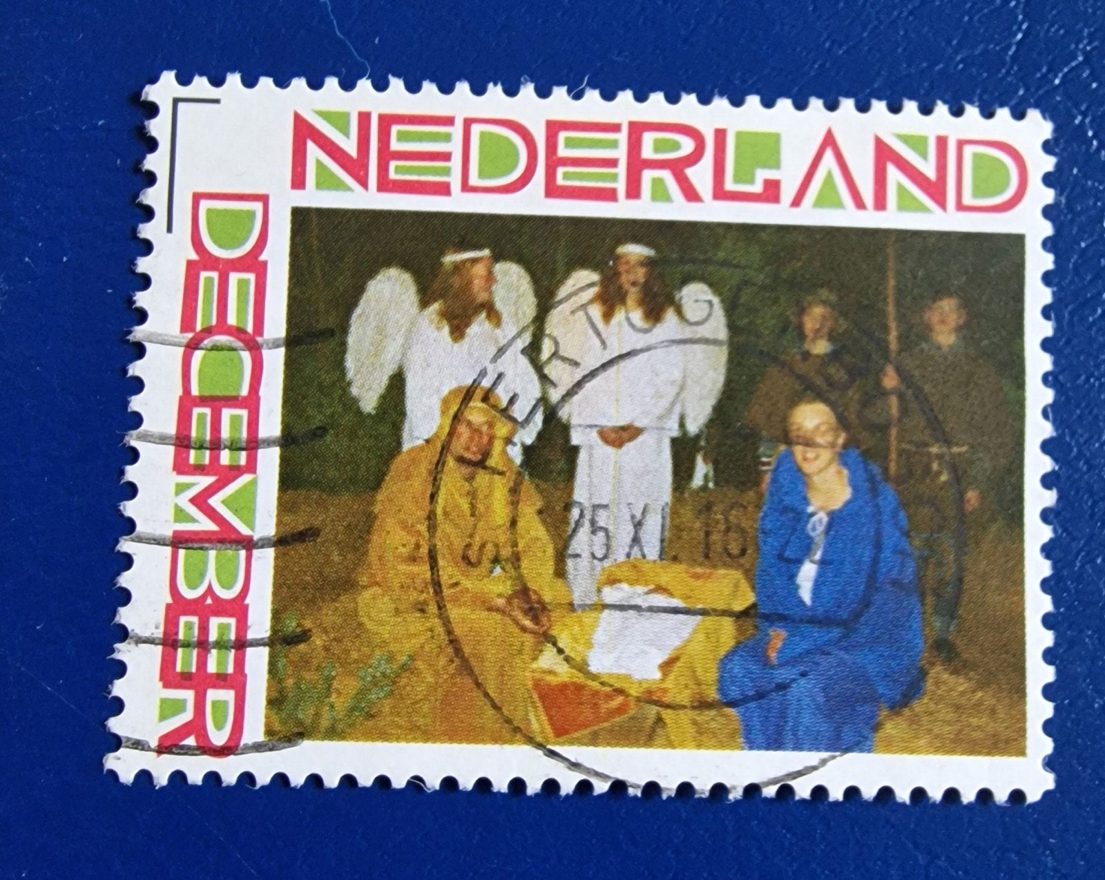 kv1388 persoonlijke december postzegel  kerst, Ophalen of Verzenden