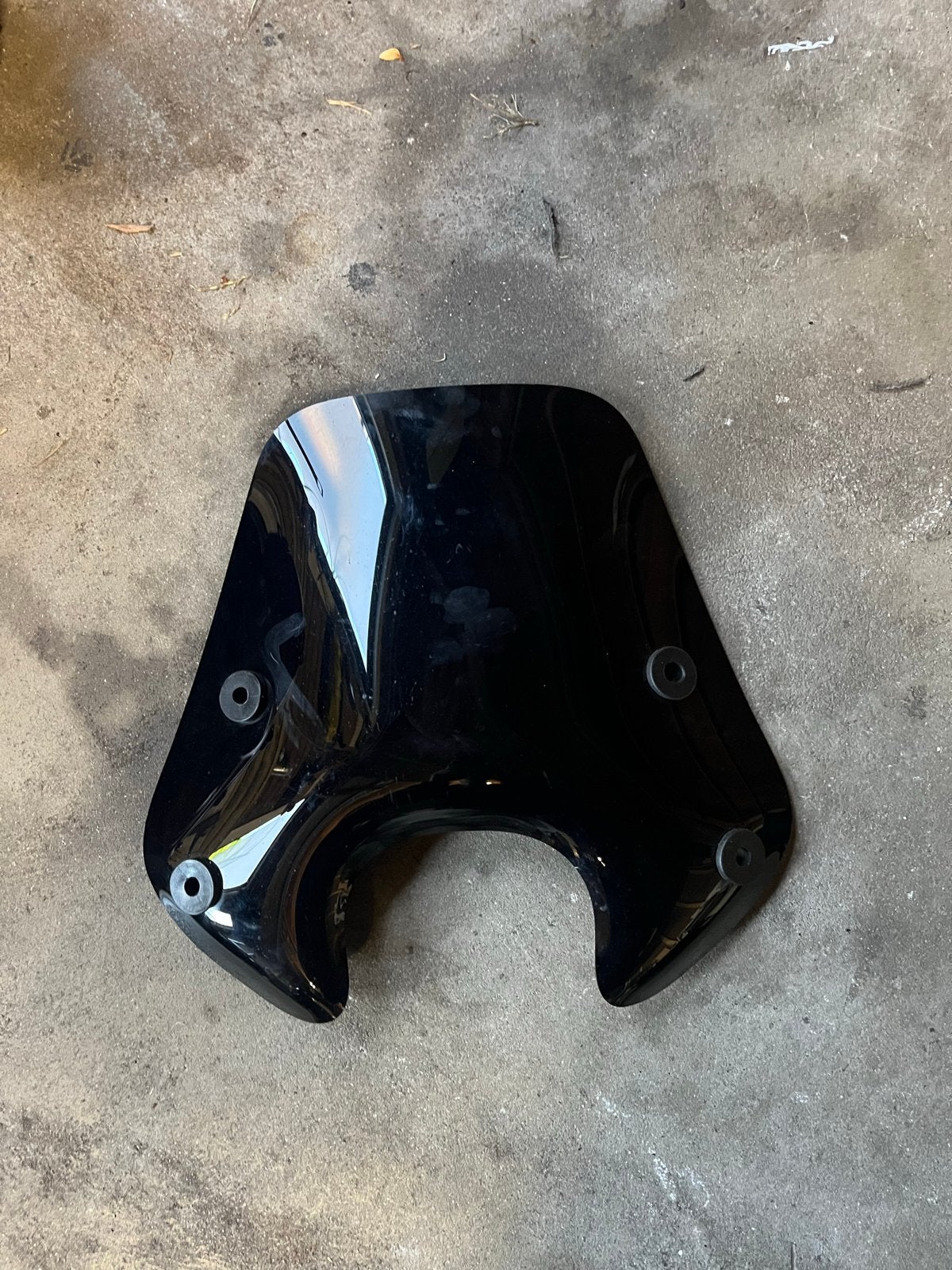 Laag smoked windscherm voor Piaggio Zip (2T/4T), Ophalen of Verzenden, Zo goed als nieuw, Overige typen, Piaggio