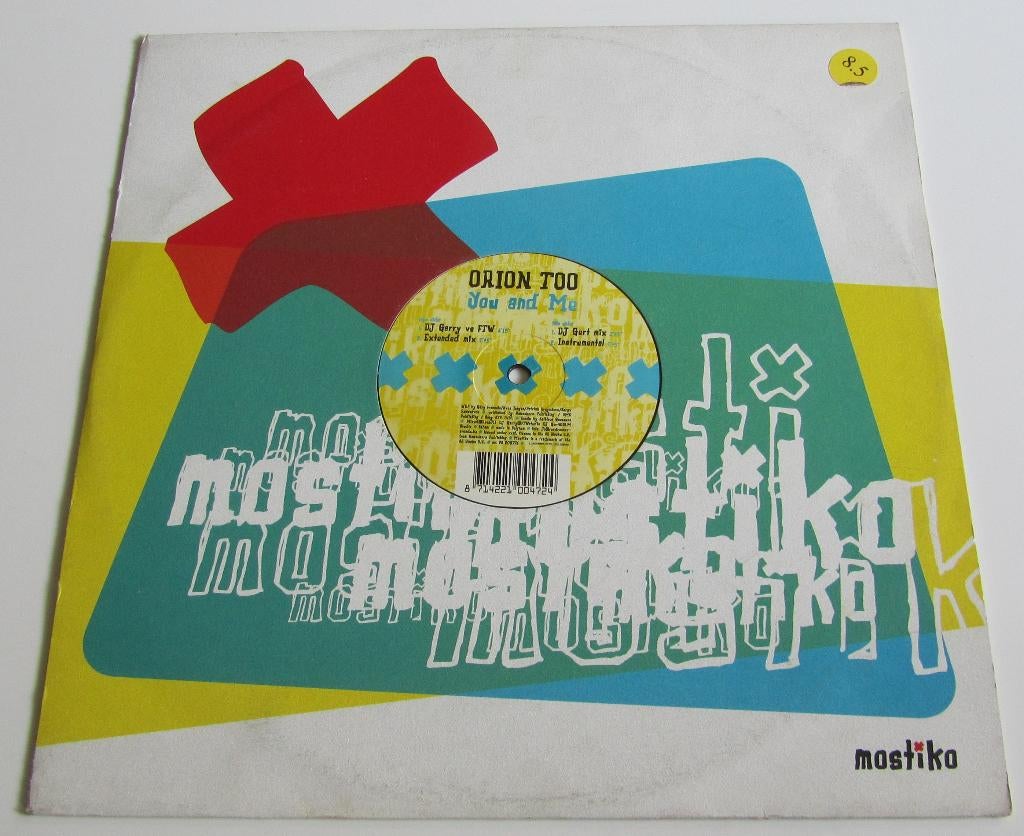 Orion Too ‎- You And Me 12'' Trance Vinyl 2000, Cd's en Dvd's, Vinyl | Dance en House, Zo goed als nieuw, Overige genres, 12 inch