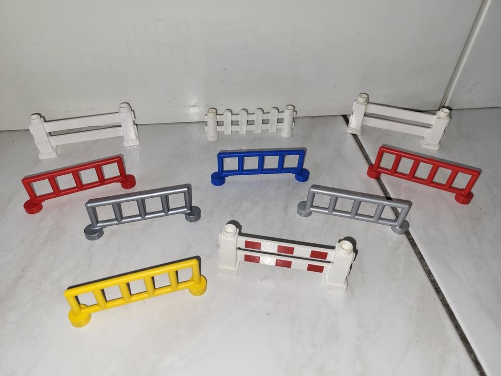 Duplo set met 10 hekjes set 9, Gebruikt, Ophalen of Verzenden, Duplo, Duplo