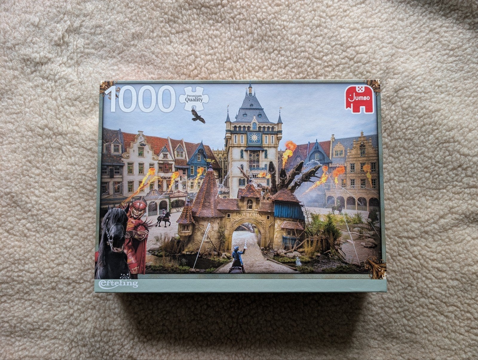Efteling Raveleijn puzzel Jumbo 1000 stukjes, Hobby en Vrije tijd, Denksport en Puzzels, Ophalen of Verzenden, 500 t/m 1500 stukjes