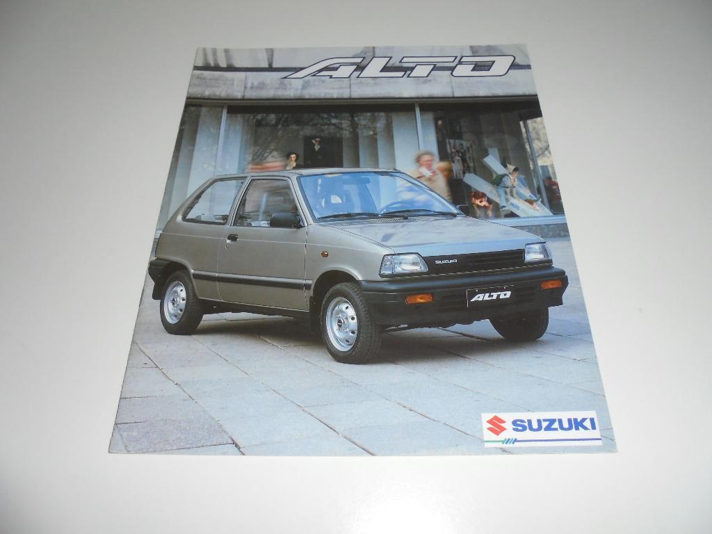 brochure Suzuki Alto  1990, Boeken, Ophalen of Verzenden, Nieuw, Overige merken