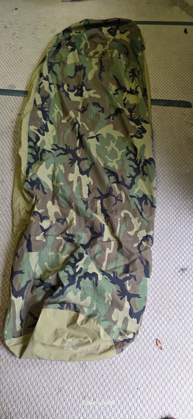 US Leger Bivy Cover Woodland Camo Slaapzakhoes, Ophalen of Verzenden, Landmacht, Amerika, Kleding of Schoenen
