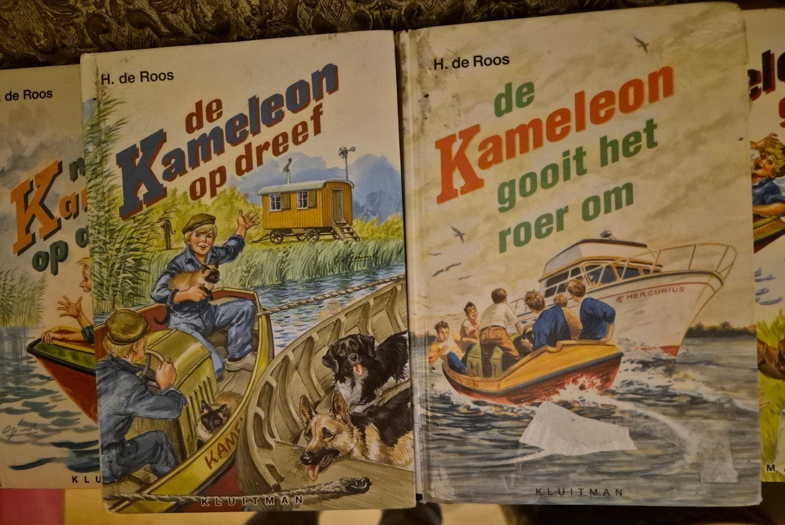 De Kameleon boeken - H. de Roos (5 stuks), Ophalen of Verzenden, Gelezen, Fictie algemeen