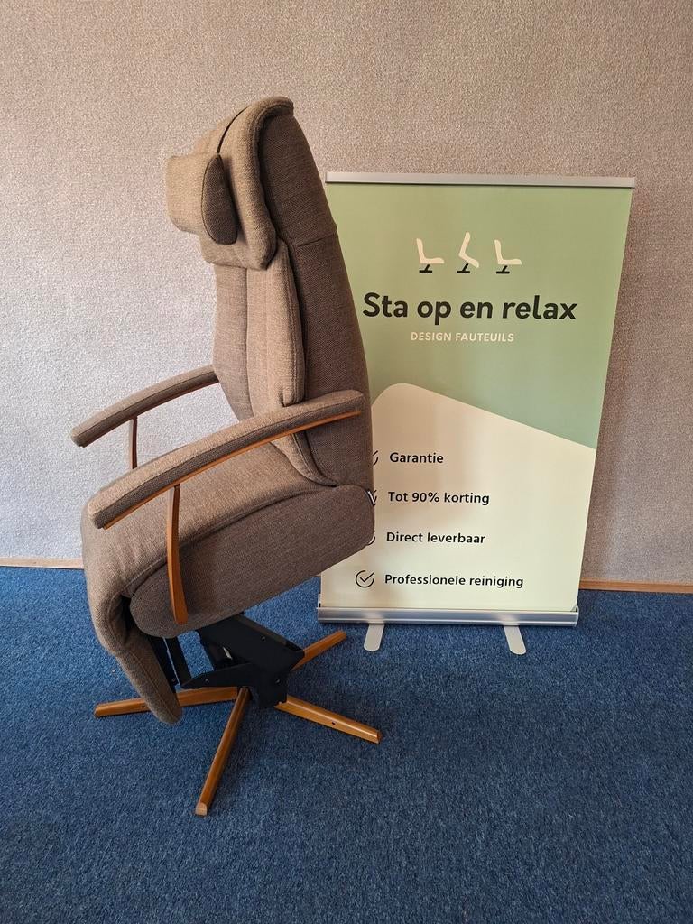 Sta op relax fauteuil Prominent S-100 ZGAN op accu 🔋, Minder dan 75 cm, Hoofdstraat 60 Schijndel, Ophalen of Verzenden, Zo goed als nieuw