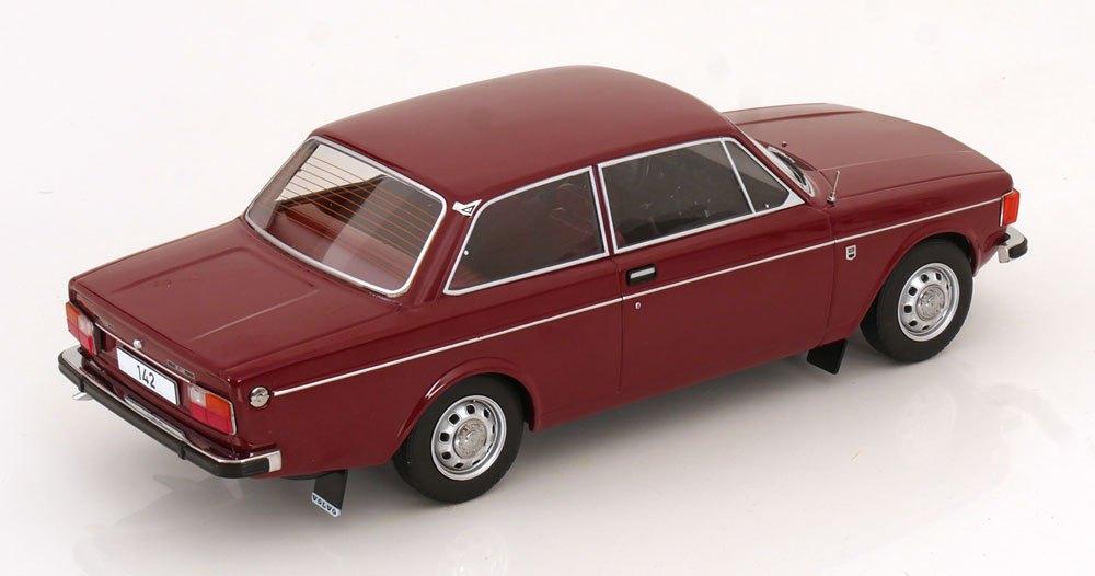 MCG 1:18 Volvo 142 donkerrood 1973, Overige merken, MCG, -, Nieuw