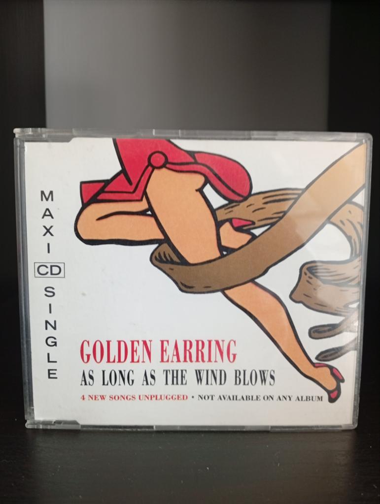 Golden Earring - As Long As The Wind Blows (Maxi-Single CD), Ophalen of Verzenden, Gebruikt, Rock en Metal