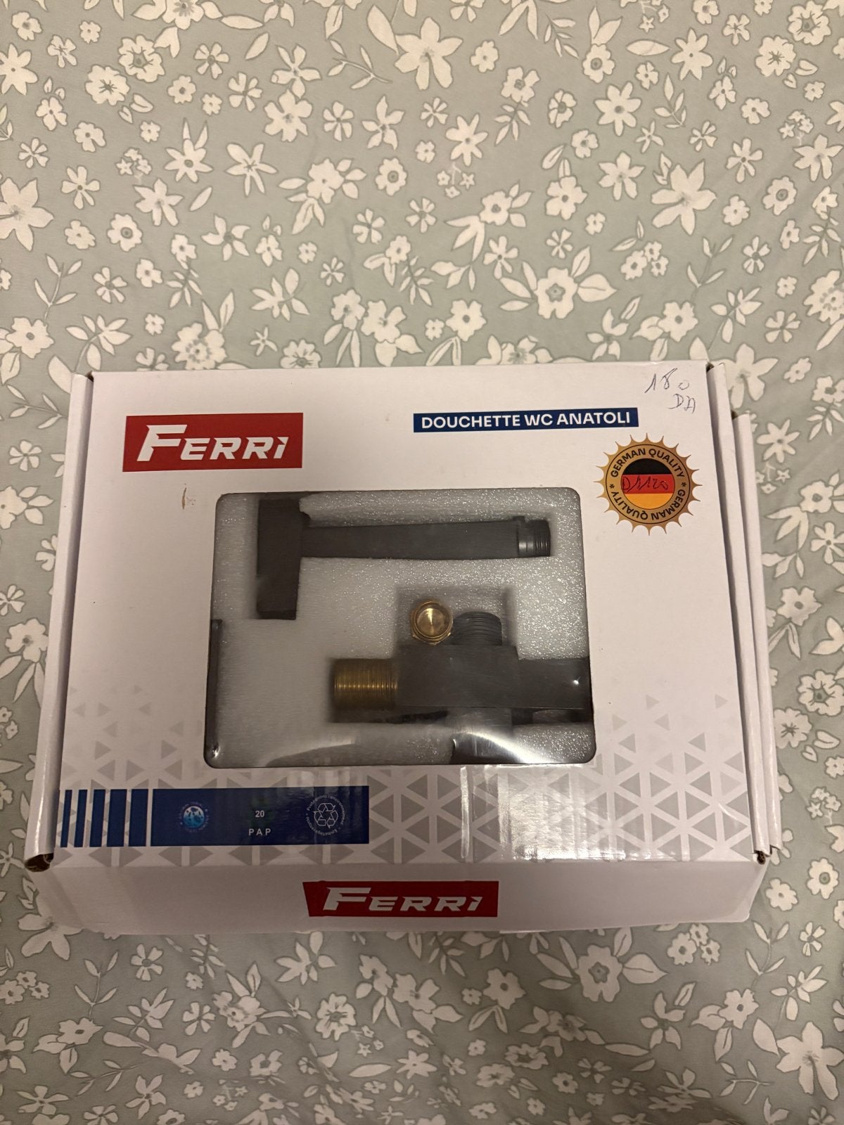 Nieuwe Ferri bidet waterspuit / handdouche voor WC, Doe-het-zelf en Verbouw, Sanitair, Ophalen of Verzenden, Nieuw, Chroom, Toilet