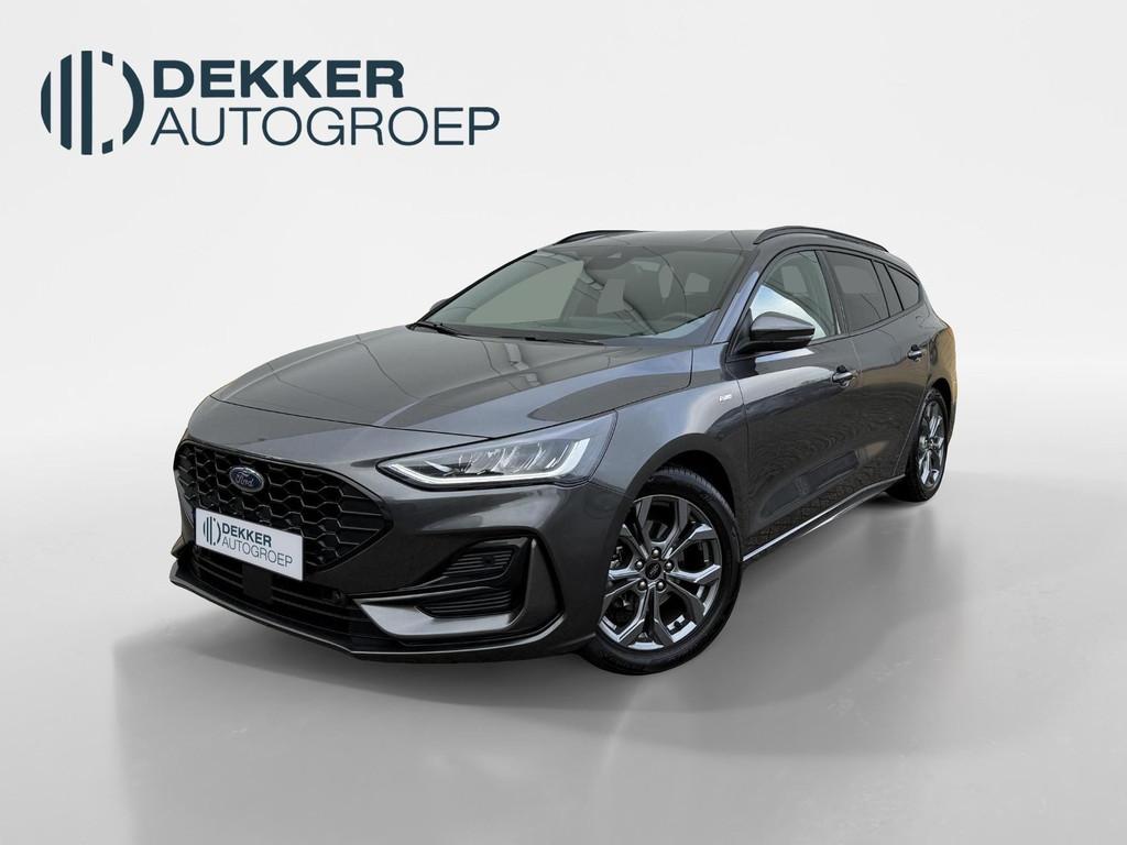 Ford Focus Wagon 1.0 EcoBoost Hybrid ST Line SYNC4 Groot Nav, Gebruikt, Euro 6, Origineel Nederlands, Handgeschakeld