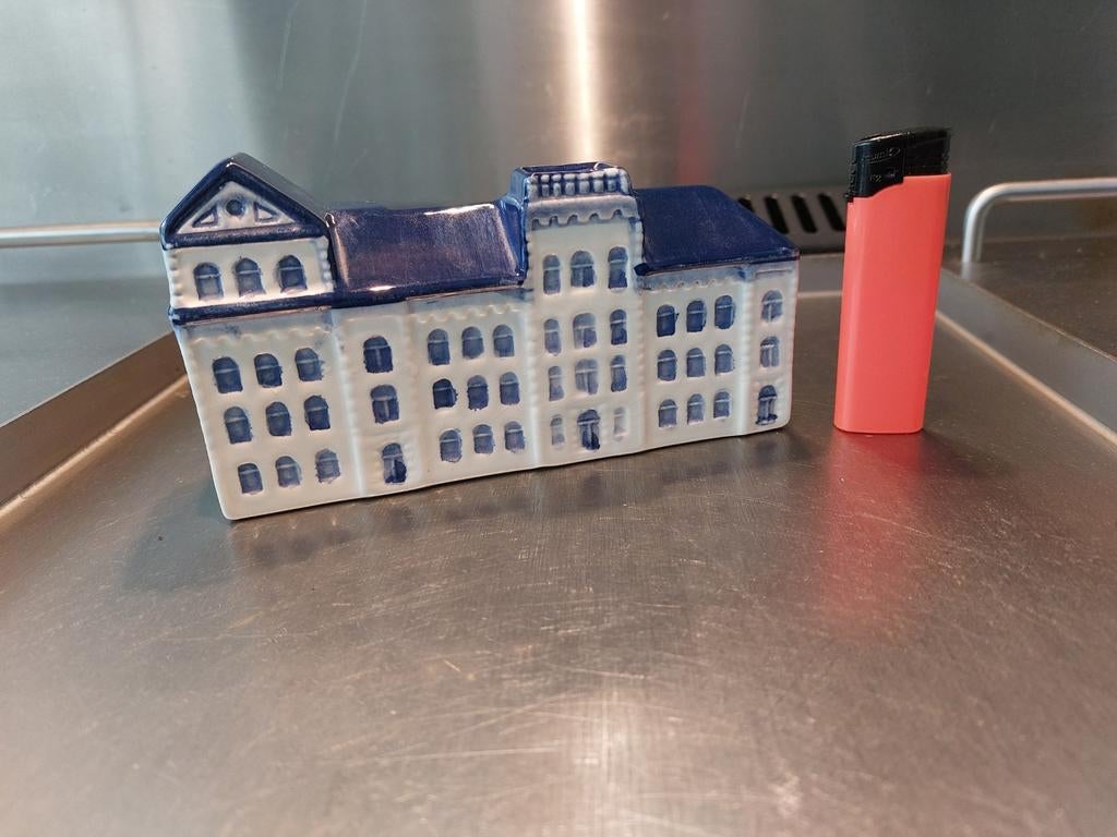 Delfts Blauw Gassan Diamonds huisje, Verzamelen, KLM Huisjes, Ophalen of Verzenden, Zo goed als nieuw, Paleis of Waag