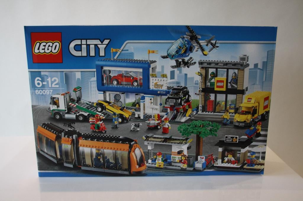 LEGO City 60097-Stadsplein-nieuw in gesealde doos (14), Ophalen, Lego, Nieuw, Complete set