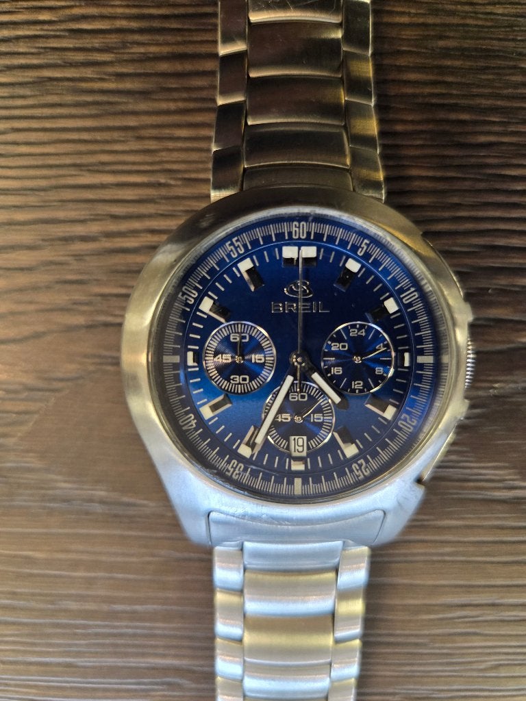 Breil horloges ATM 3 steel stainless, Staal, Staal, Polshorloge, Zo goed als nieuw