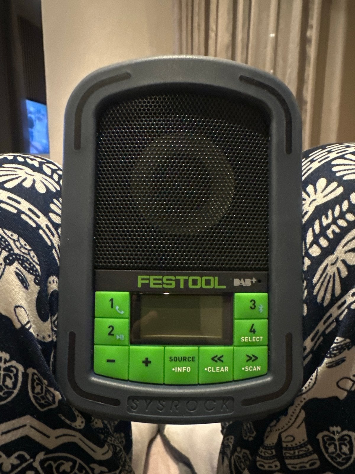 Festool SYSROCK DAB+ Bouwradio - Compact en Robuust, Ophalen of Verzenden, Nieuw, Bouwradio