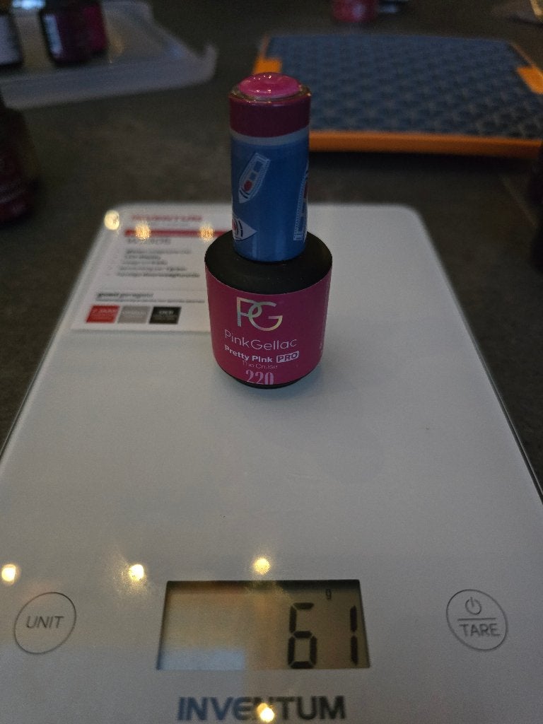 Pink Gellac 220 Pretty Pink, Gebruikt, Ophalen of Verzenden, Handen en Nagels, Make-up
