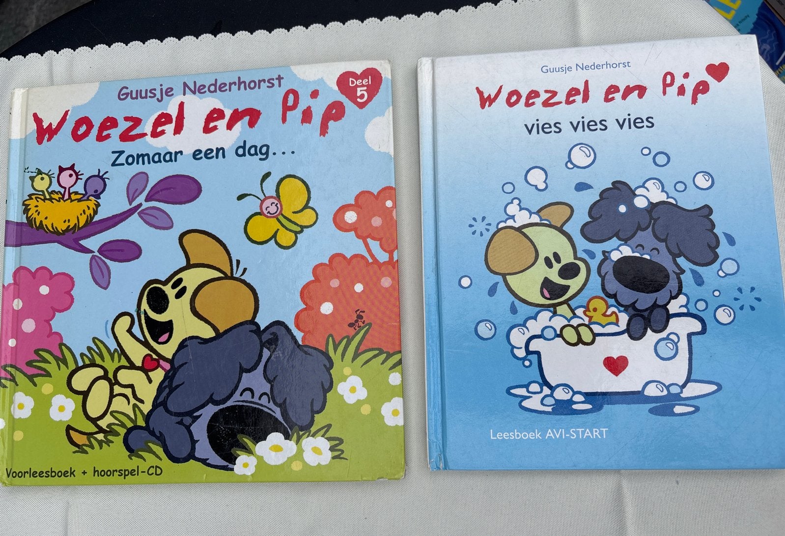 Woezel en Pip Boeken: Zomaar een dag... & vies vies vies, Ophalen of Verzenden, Gelezen, Fictie algemeen