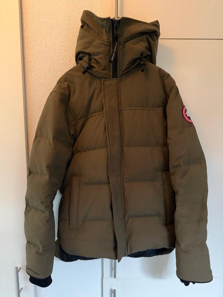 Originele Canada Goose MacMillan Parka, Canada Goose, Ophalen of Verzenden, Zo goed als nieuw, Groen