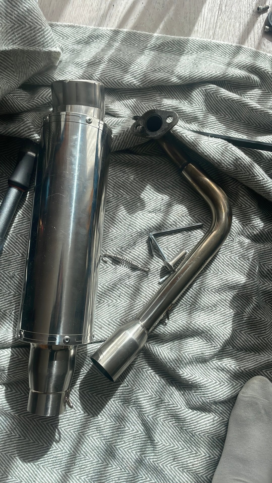 Heb deze spullen allemaal over., Fietsen en Brommers, Ophalen, Uitlaat, Honda