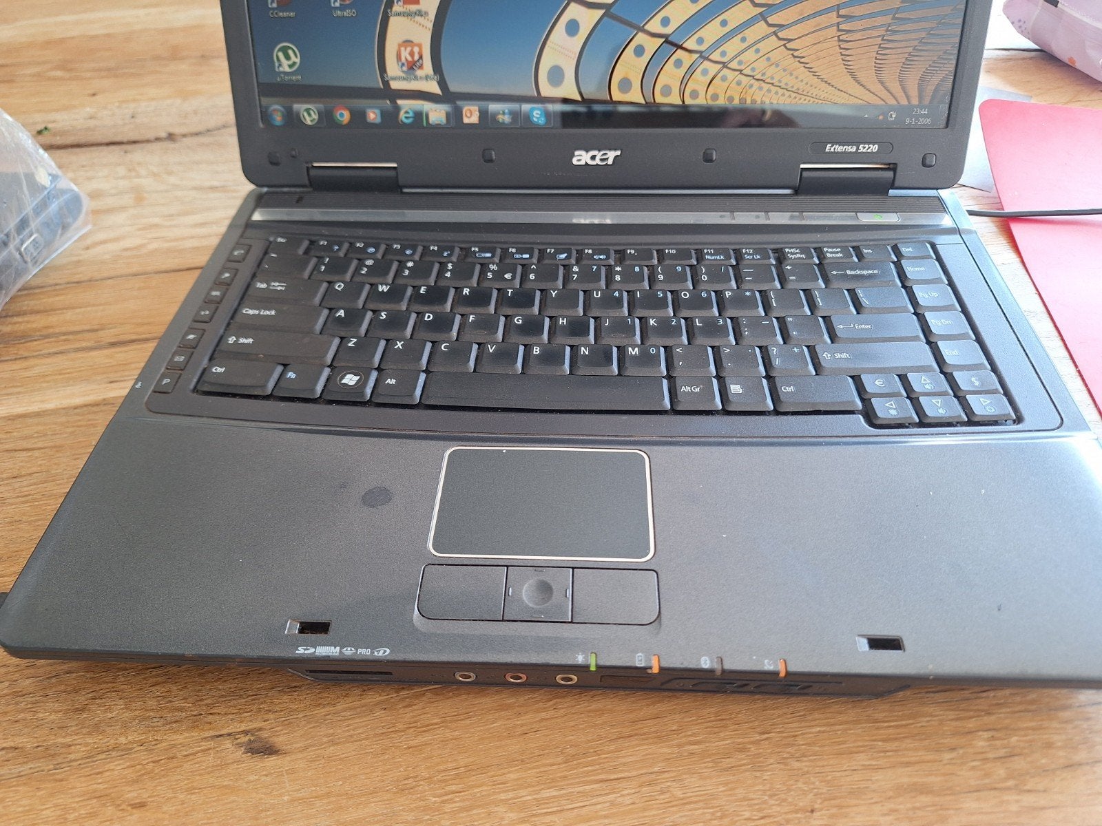 Acer Extensa 5220 laptop met lader, Gebruikt, 2 tot 3 Ghz, 15 inch, Ophalen of Verzenden
