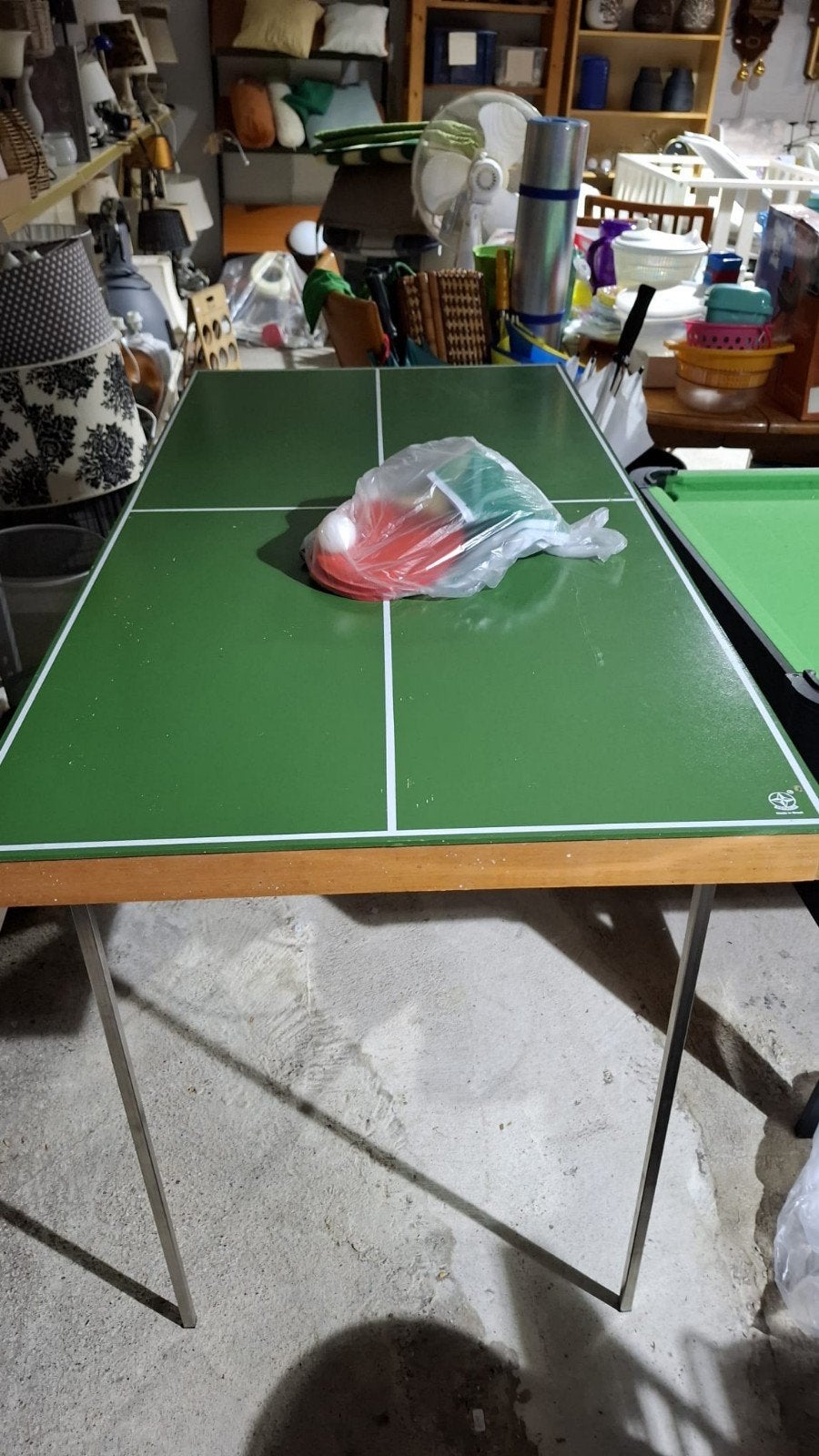 Tafeltennistafel, Ophalen, Gebruikt, Tafel Indoor, Inklapbaar