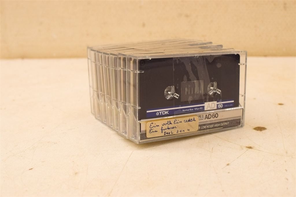 7 stukd TDK cassettebandjes 44970, Ophalen of Verzenden, Gebruikt, Overige genres, 1 bandje