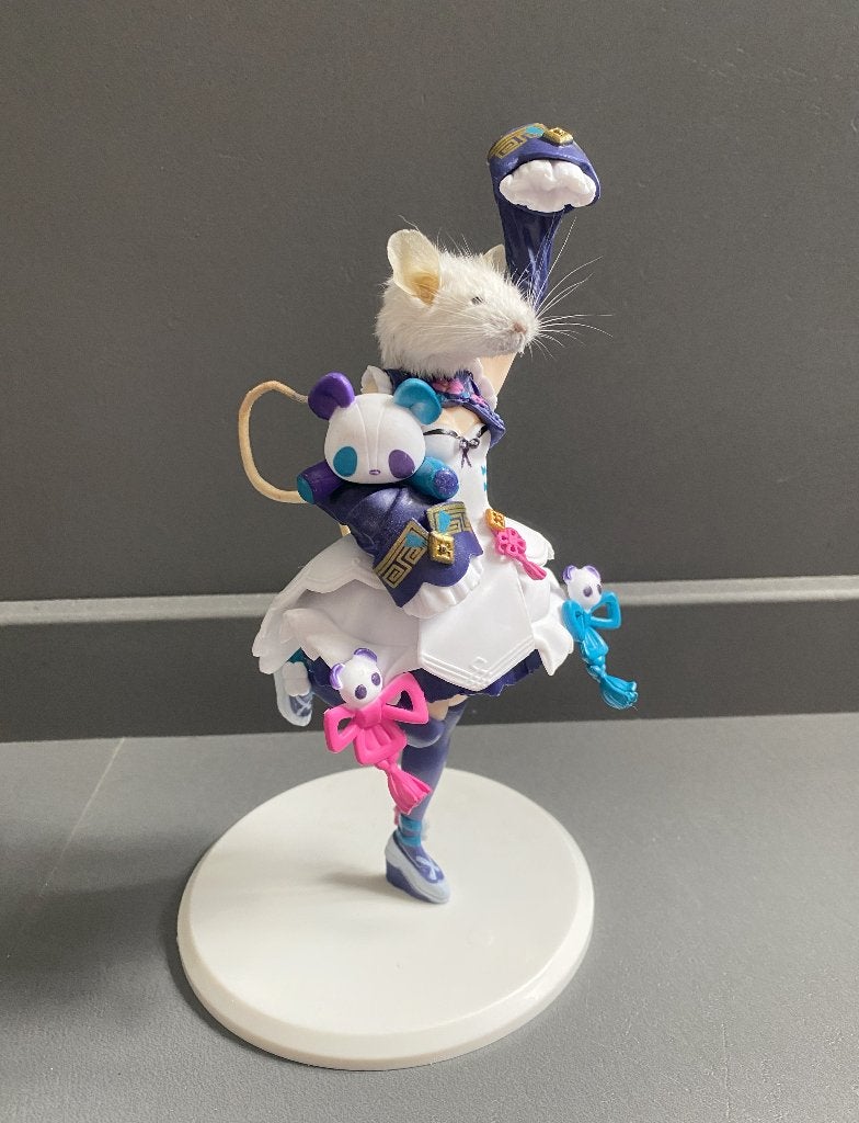 Hatsune Miku Piapro Panda - anime muis taxidermie, Ophalen of Verzenden, Nieuw, Opgezet dier