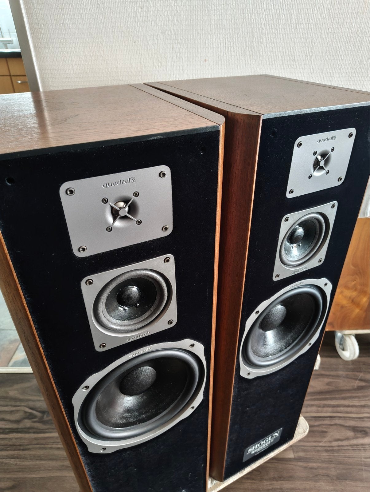 Quadral Shogun MK V Vloerstaande Luidsprekers, Ophalen, Zo goed als nieuw, Stereo speakers
