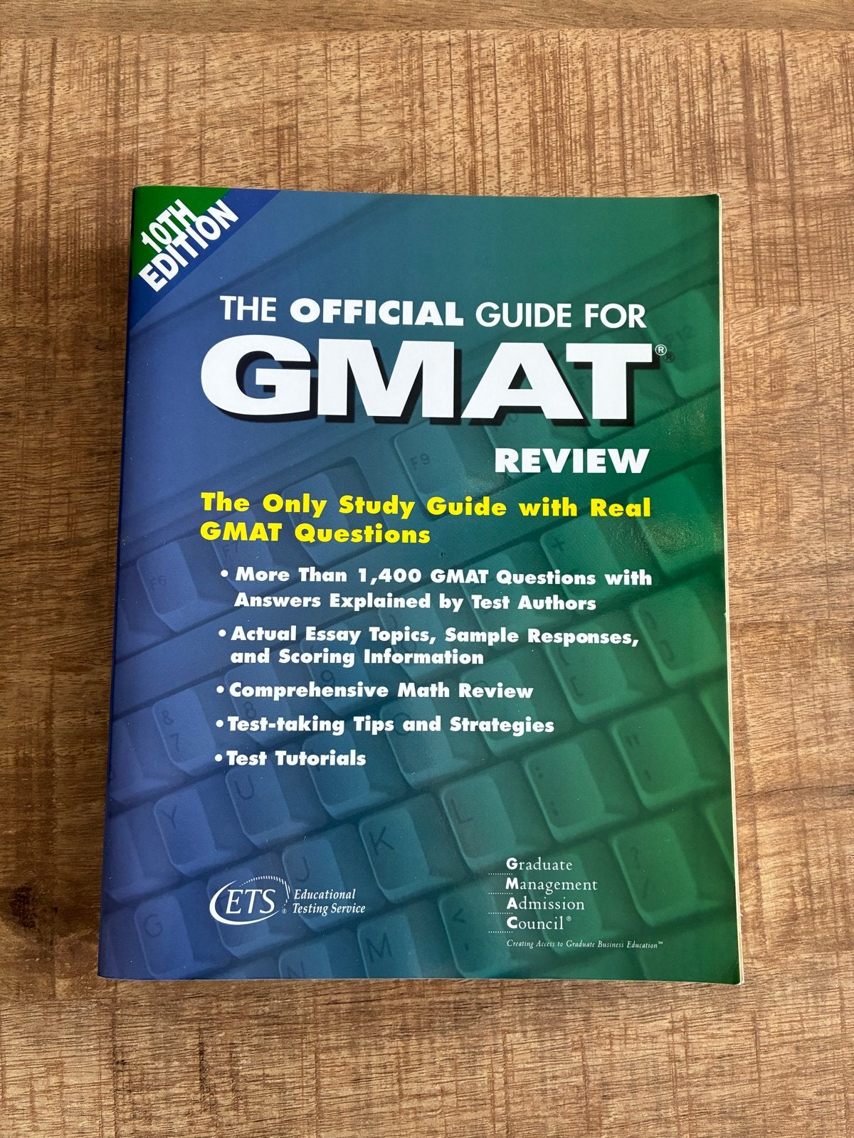 GMAT Review 10th Edition - Officiële Studiegids, Ophalen of Verzenden, Beta, Gelezen, WO