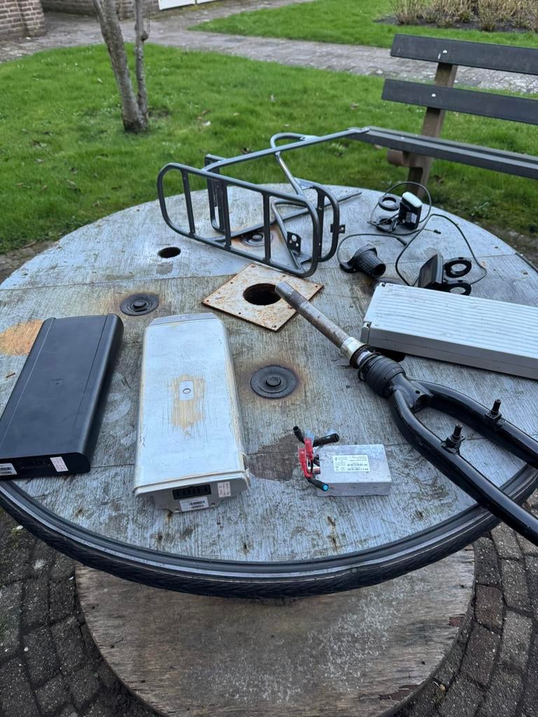 Sparta F8e F5e C3 voorwiel motor achterwiel onderdelen, Fietsen en Brommers, Fietsaccessoires | Fietscomputers, Ophalen of Verzenden