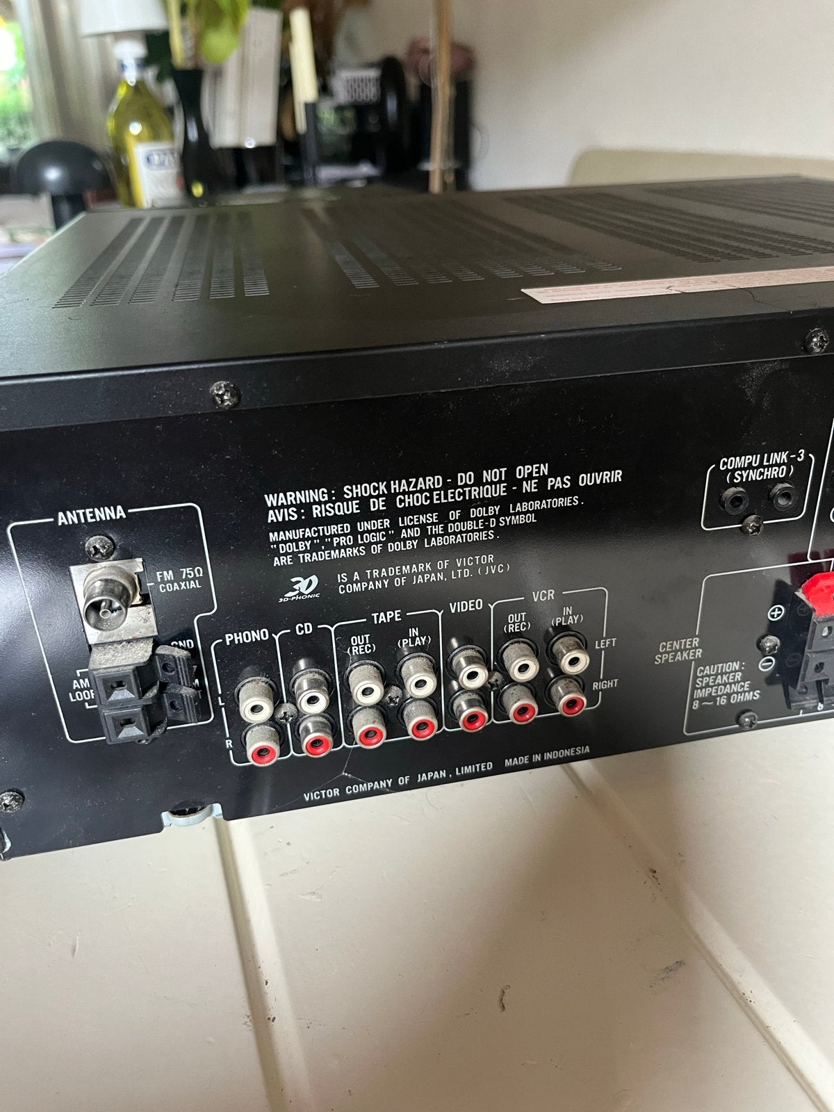 JVC RX-554R Receiver en XL-Z574 CD-speler set, Audio, Tv en Foto, Stereo-sets, Gebruikt, JVC, Tuner of Radio, Losse componenten