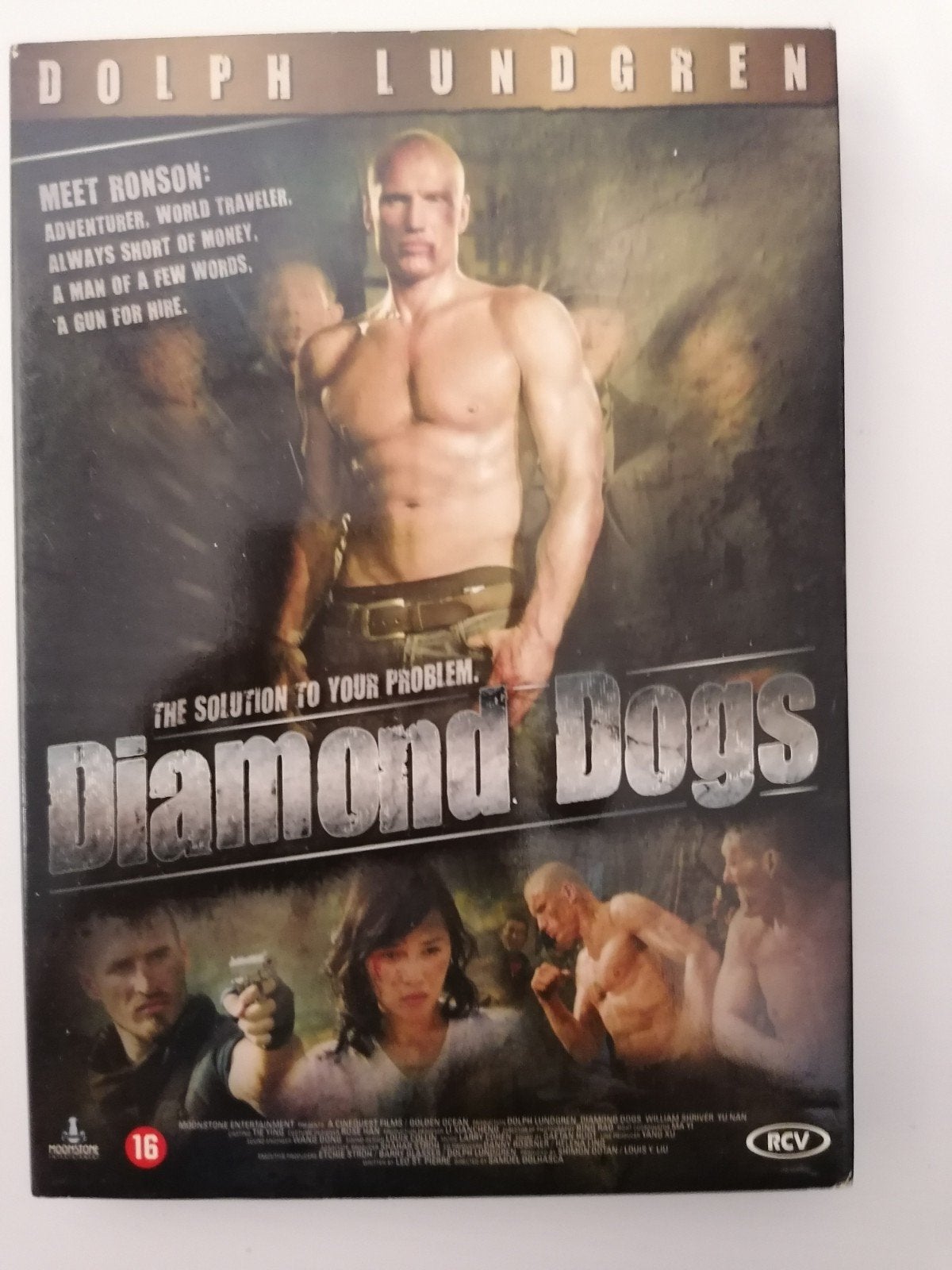 Diamond Dogs (Dolph Lundgren) DVD - Actiethriller, Vanaf 16 jaar, Ophalen of Verzenden, Gebruikt, Actiethriller