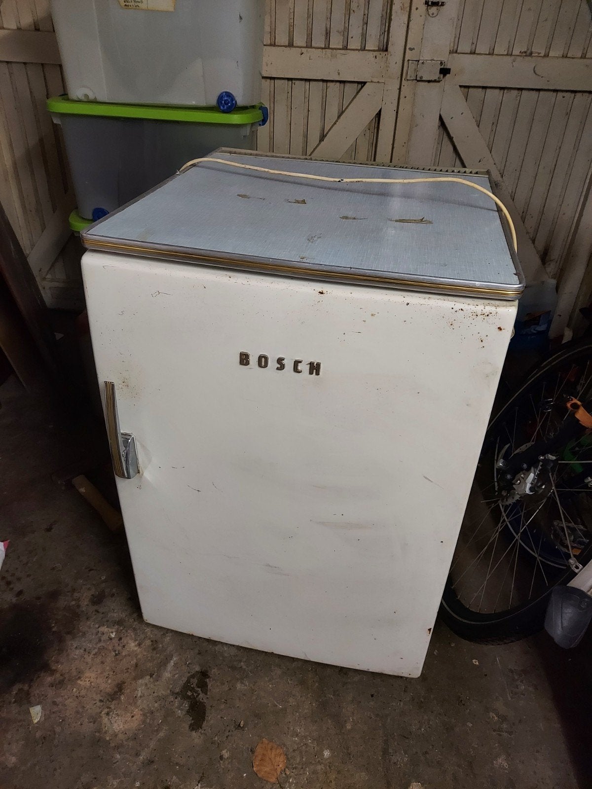 Gratis Vintage Retro Koelkast, Ophalen, Gebruikt, 200 liter of meer, 160 cm of meer