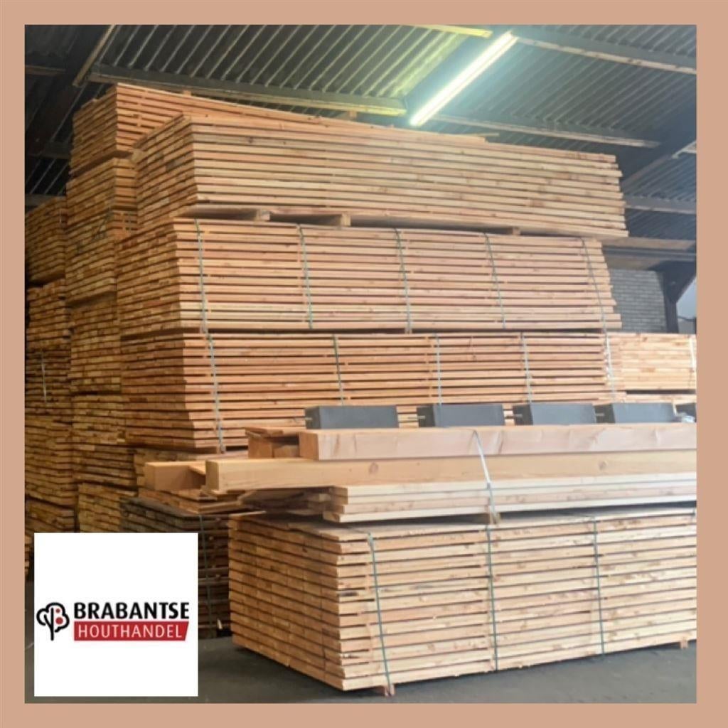 Douglas hout | planken | palen | regels | regels, Ophalen of Verzenden, Nieuw, Wicker