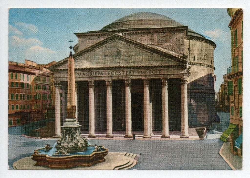 Italië. Ansichtkaart Rome - Pantheon. **, Ophalen of Verzenden, 1960 tot 1980, Ongelopen