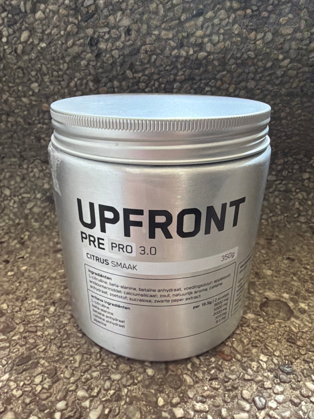 UPFRONT PRE PRO 3.0 Citrus, Ophalen, Zo goed als nieuw, Poeder of Drank