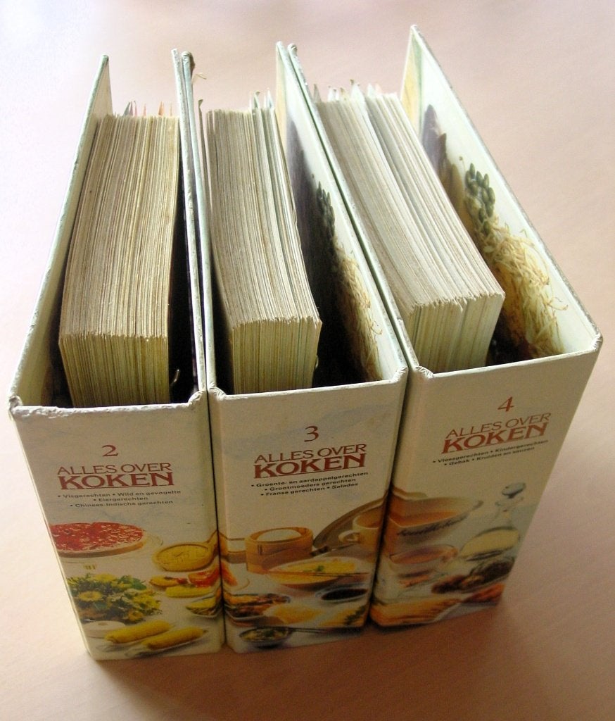 vintage kookboeken Lekturama Alles over koken deel 2, 3, 4, Boeken, Gelezen, Voorgerechten en Soepen, Ophalen of Verzenden, Lekturama