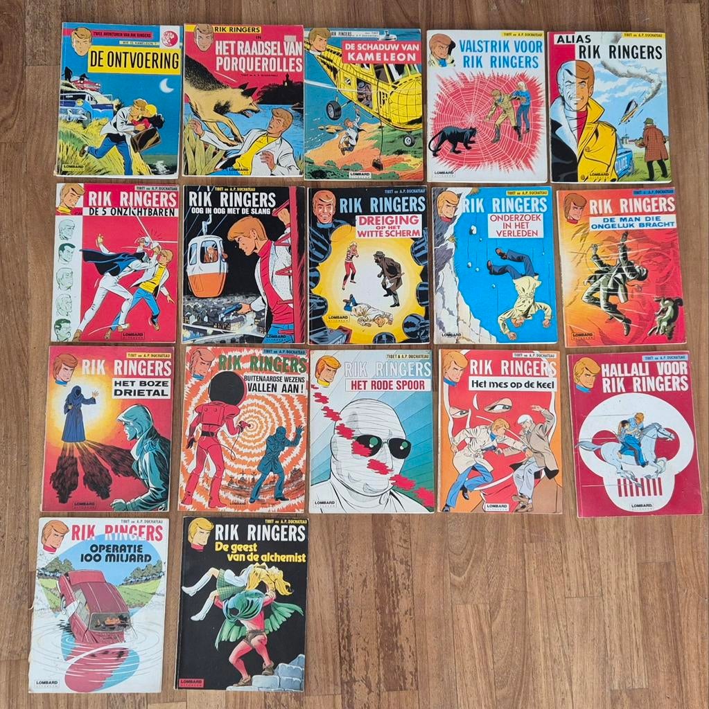 Rik Ringers stripboeken, Boeken, Meerdere comics, Ophalen of Verzenden, Gelezen, Europa