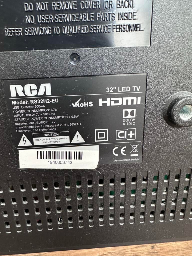Smart TV RCA 32 inch LED - Ideaal voor slaapkamer of student, Audio, Tv en Foto, Televisies, Gebruikt, LED, 80 tot 100 cm, HD Ready (720p)
