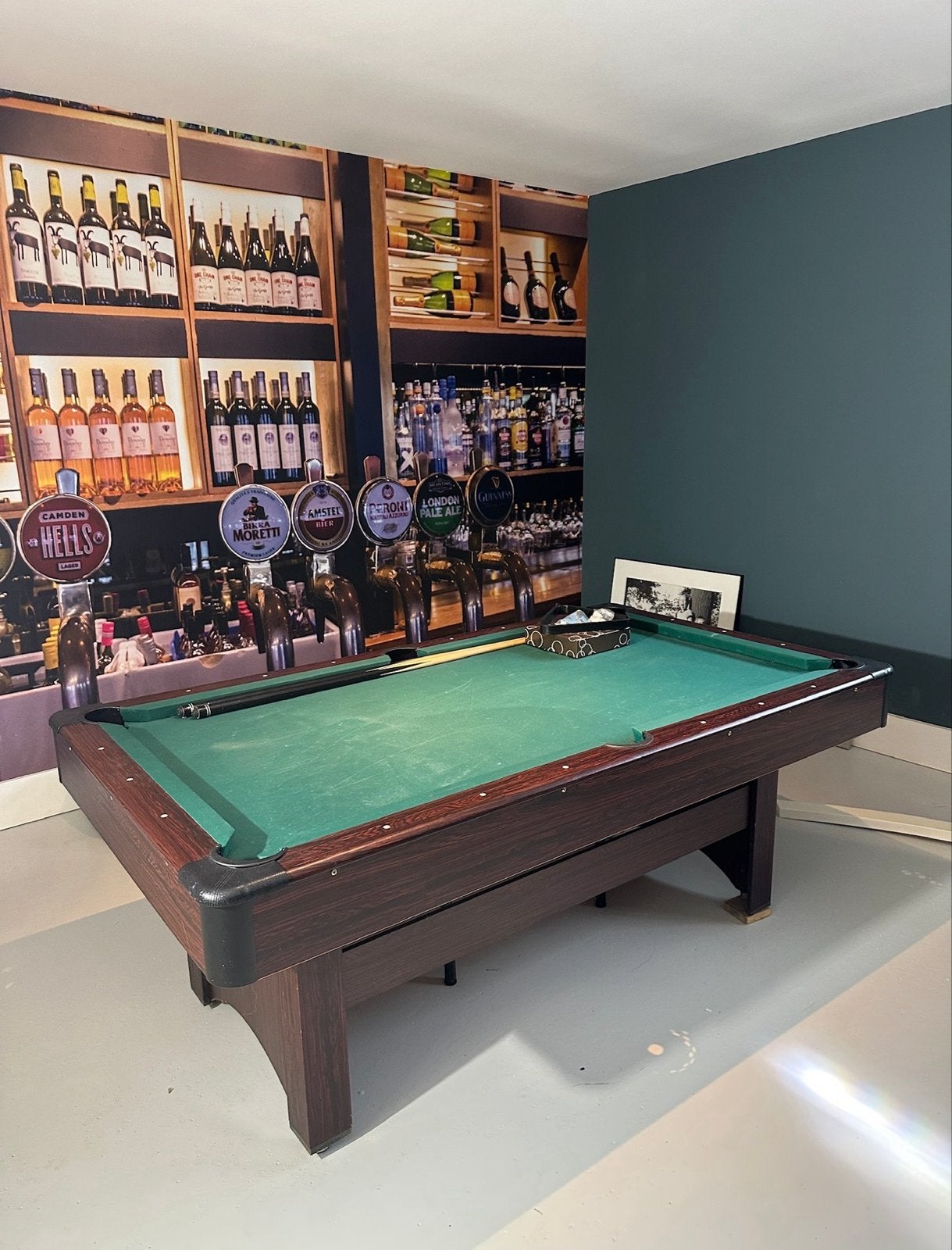 Mooie Pooltafel - Perfect voor Thuisbar of Recreatieruimte, Sport en Fitness, Biljarten en Poolen, Ophalen, Gebruikt, Pooltafel
