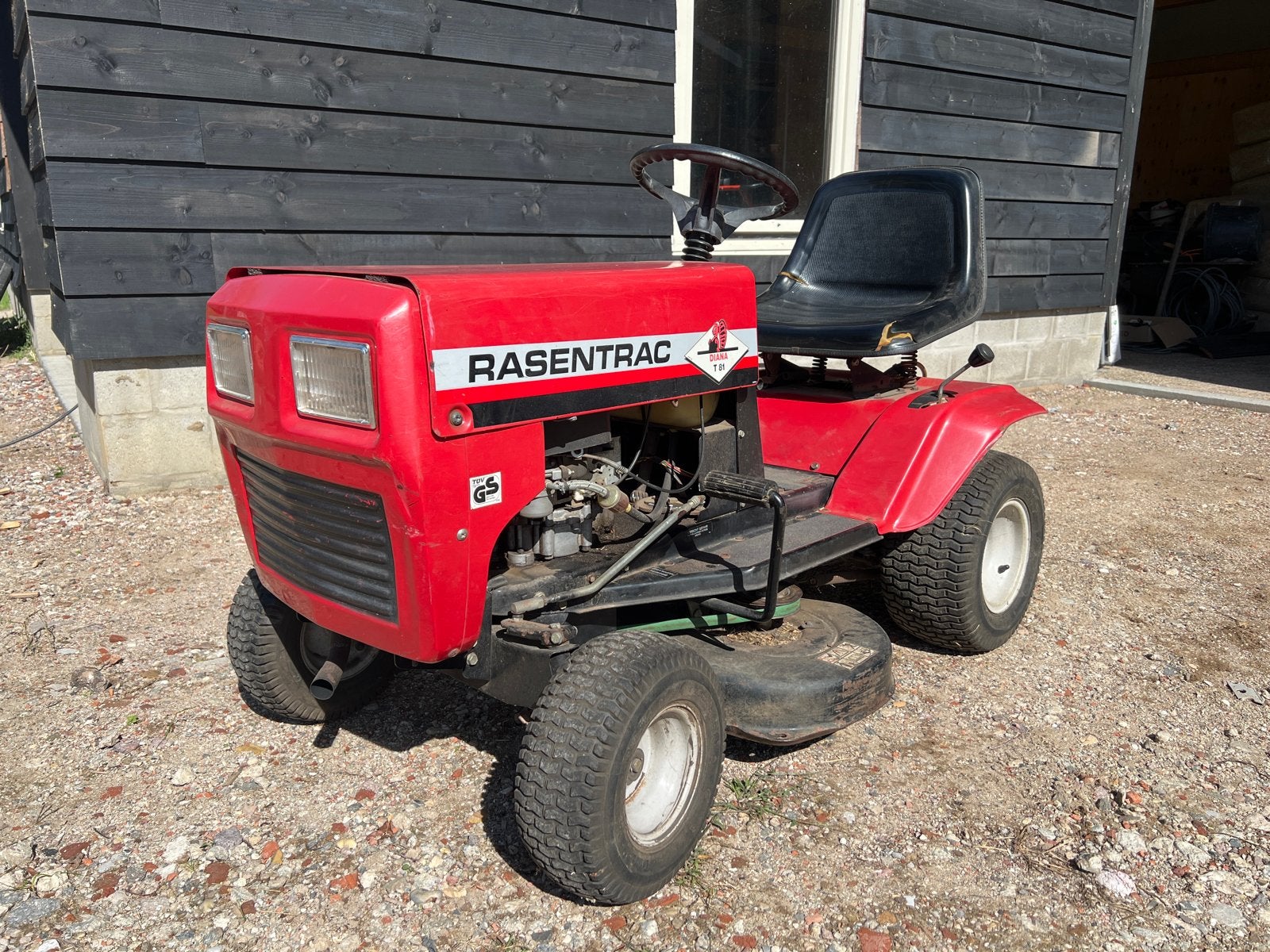 MTD Diana T81 zitmaaier - nieuwe messen - trekhaak - 13PK, Ophalen, Cirkelmaaier, Gebruikt, Benzine-grasmaaier