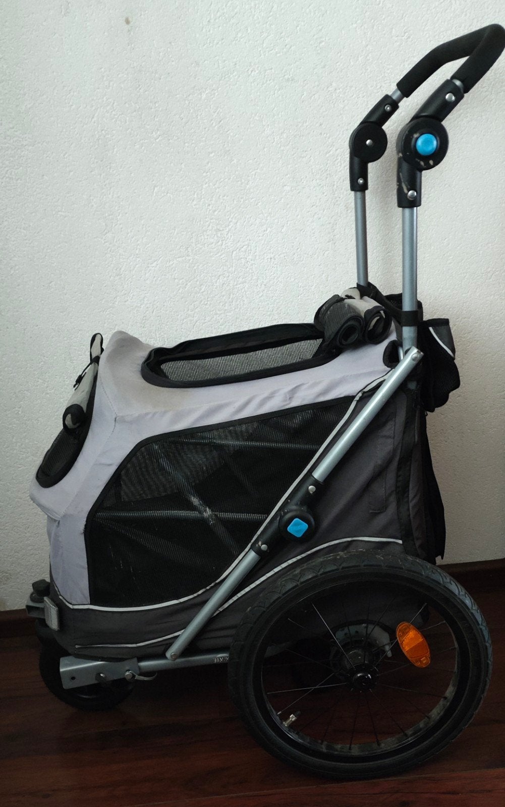 Trixie hondenfietskar incl fietskoppeling (x2), Trixie, Ophalen, Gebruikt, Hondenfietskar