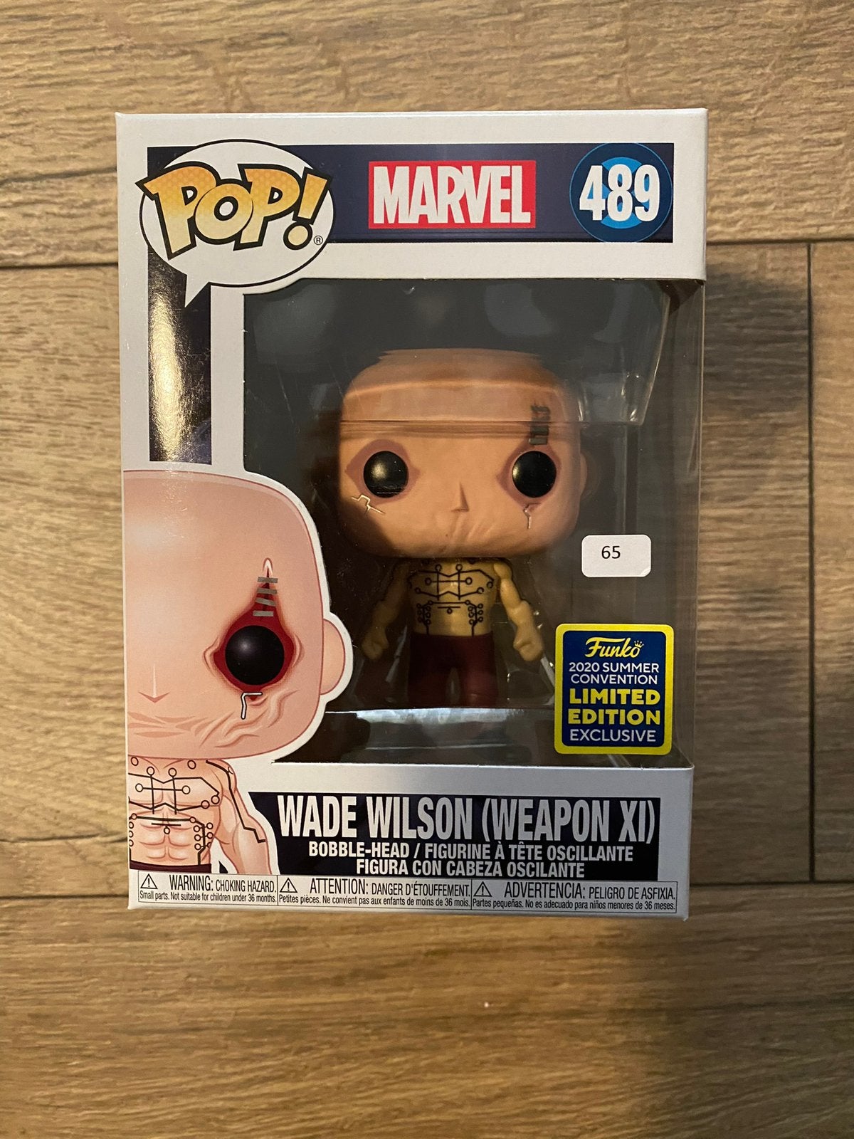 Funko pop 489 - Wade Wilson, Ophalen of Verzenden, Nieuw