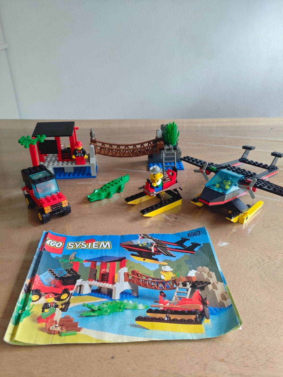 Lego 6563 Gator Landing met instructies, Gebruikt, Lego, Ophalen of Verzenden, Complete set