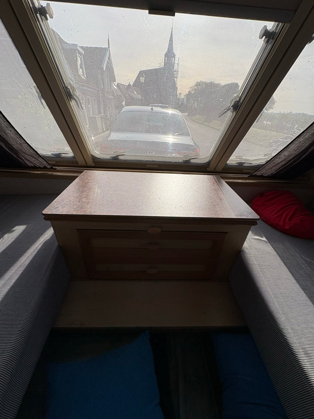 Caravan Ladeblok/Tafel - Zeer Nette Staat, Caravans en Kamperen, Ophalen of Verzenden, Zo goed als nieuw