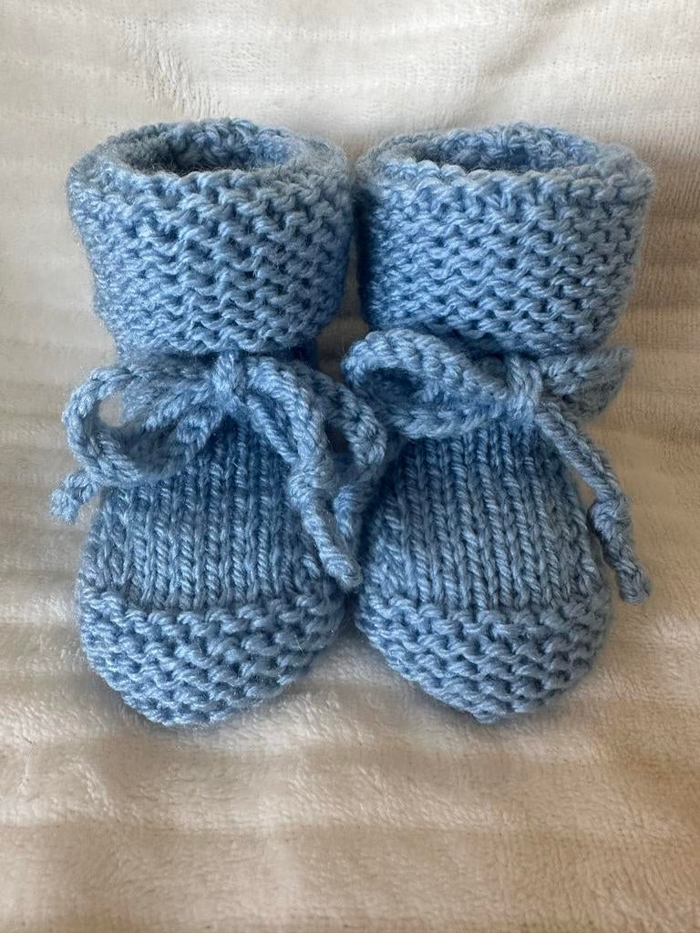 Handgebreide babyslofjes - Diverse kleuren, Ophalen of Verzenden, Nieuw, Jongetje of Meisje, Slofjes