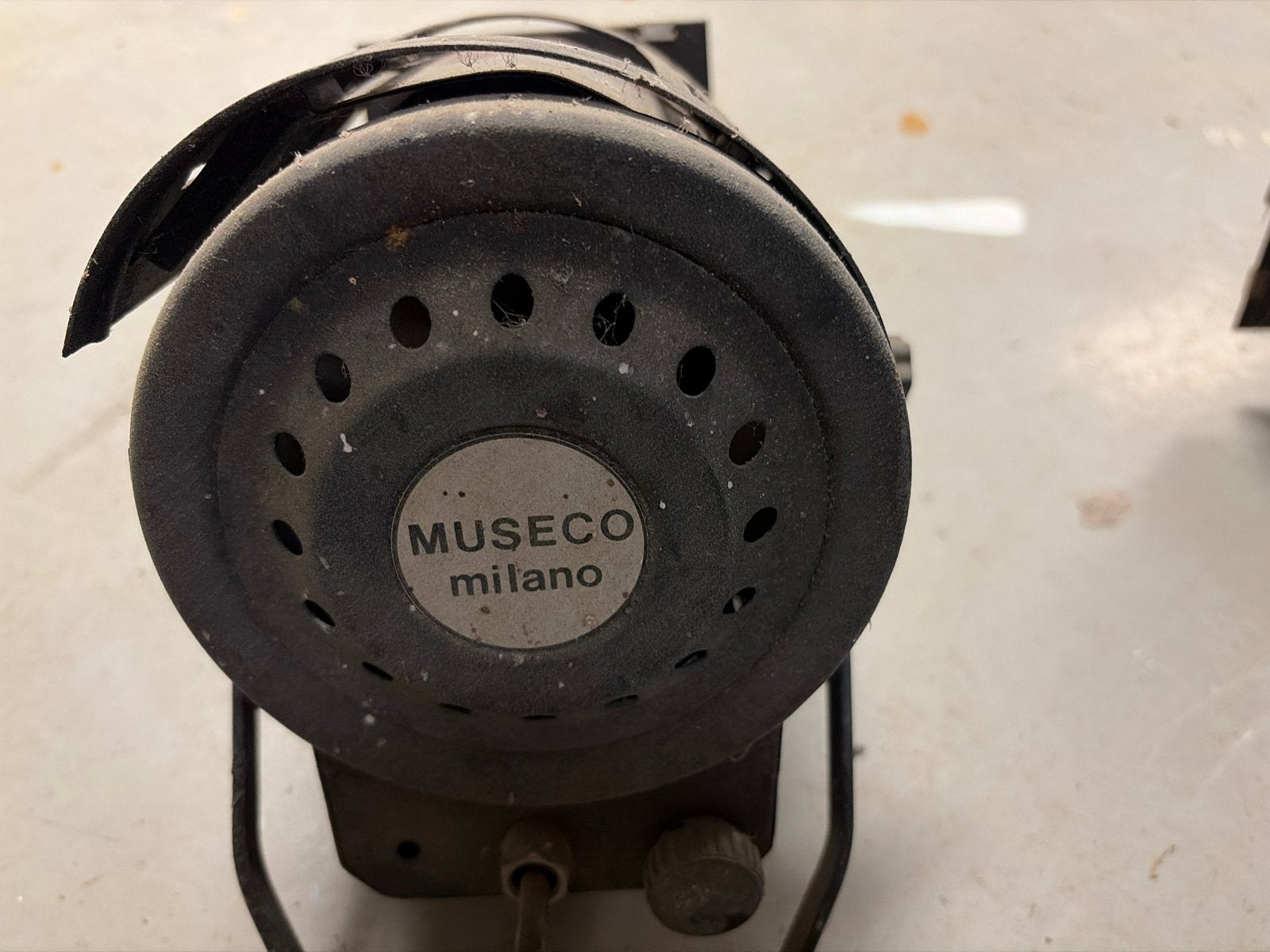 Vintage MUSECO Milano theater spots (set van 2), Ophalen