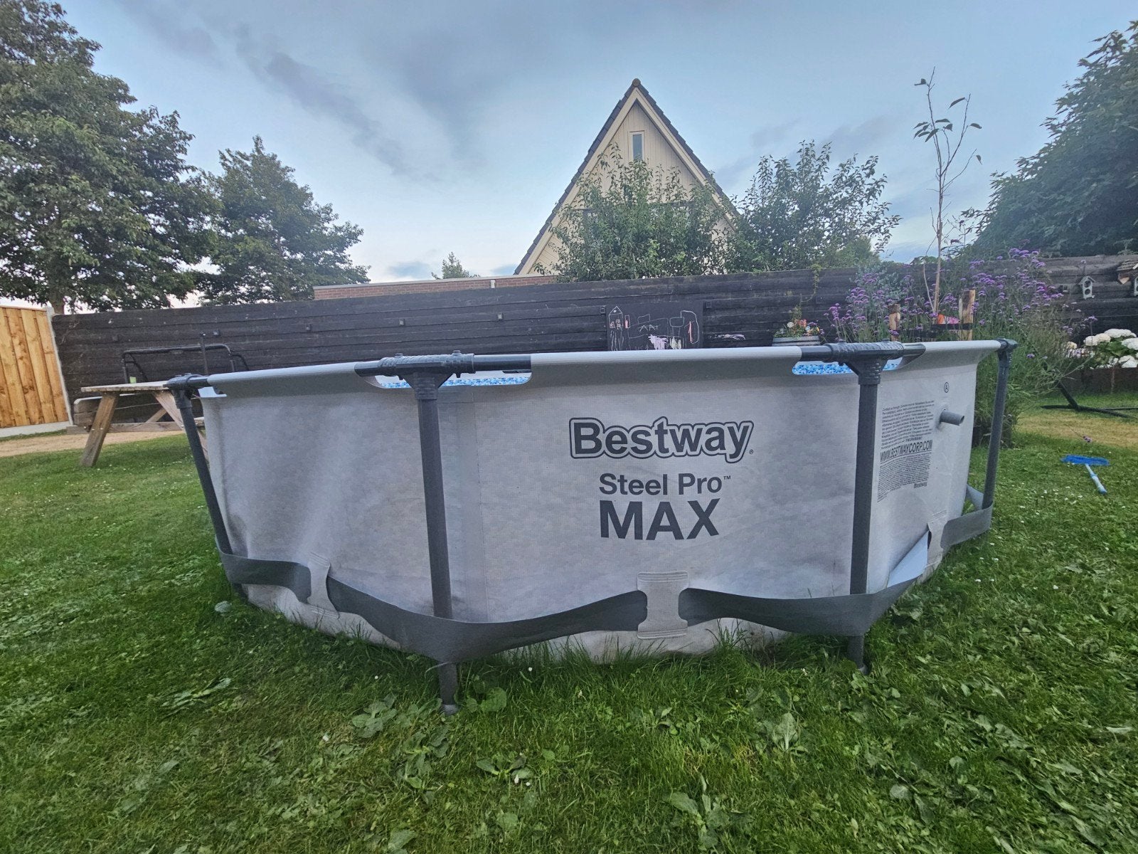 Bestway steel pro max, Ophalen, Gebruikt, 80 tot 120 cm, Rond