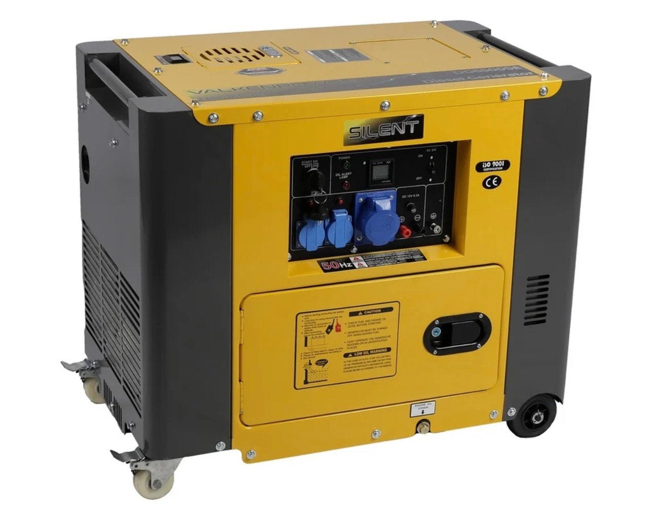 Diesel generator set geluidsgedempt 230V 5kW met ATS, Ophalen, Nieuw
